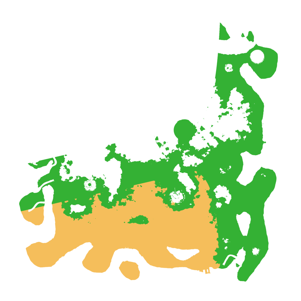 Biome Rust Map: Procedural Map, Size: 3850, Seed: 6895736