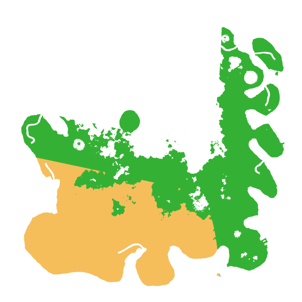 Biome Rust Map: Procedural Map, Size: 4000, Seed: 38961247