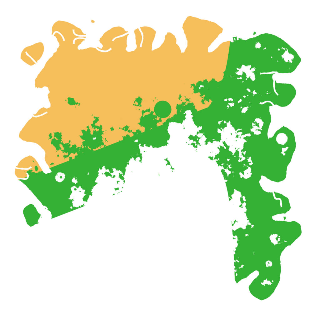 Biome Rust Map: Procedural Map, Size: 5000, Seed: 1546931