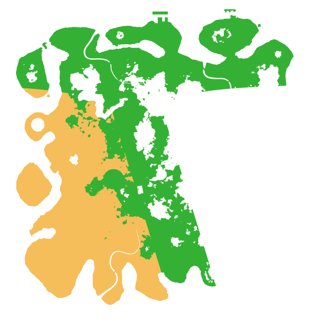 Biome Rust Map: Procedural Map, Size: 4250, Seed: 685714