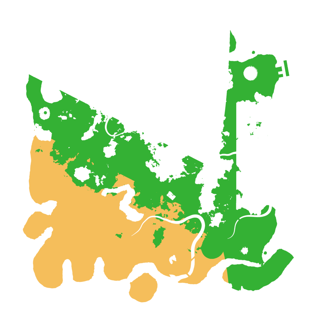 Biome Rust Map: Procedural Map, Size: 4000, Seed: 1070403721