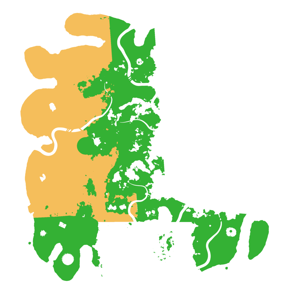 Biome Rust Map: Procedural Map, Size: 4500, Seed: 856614305