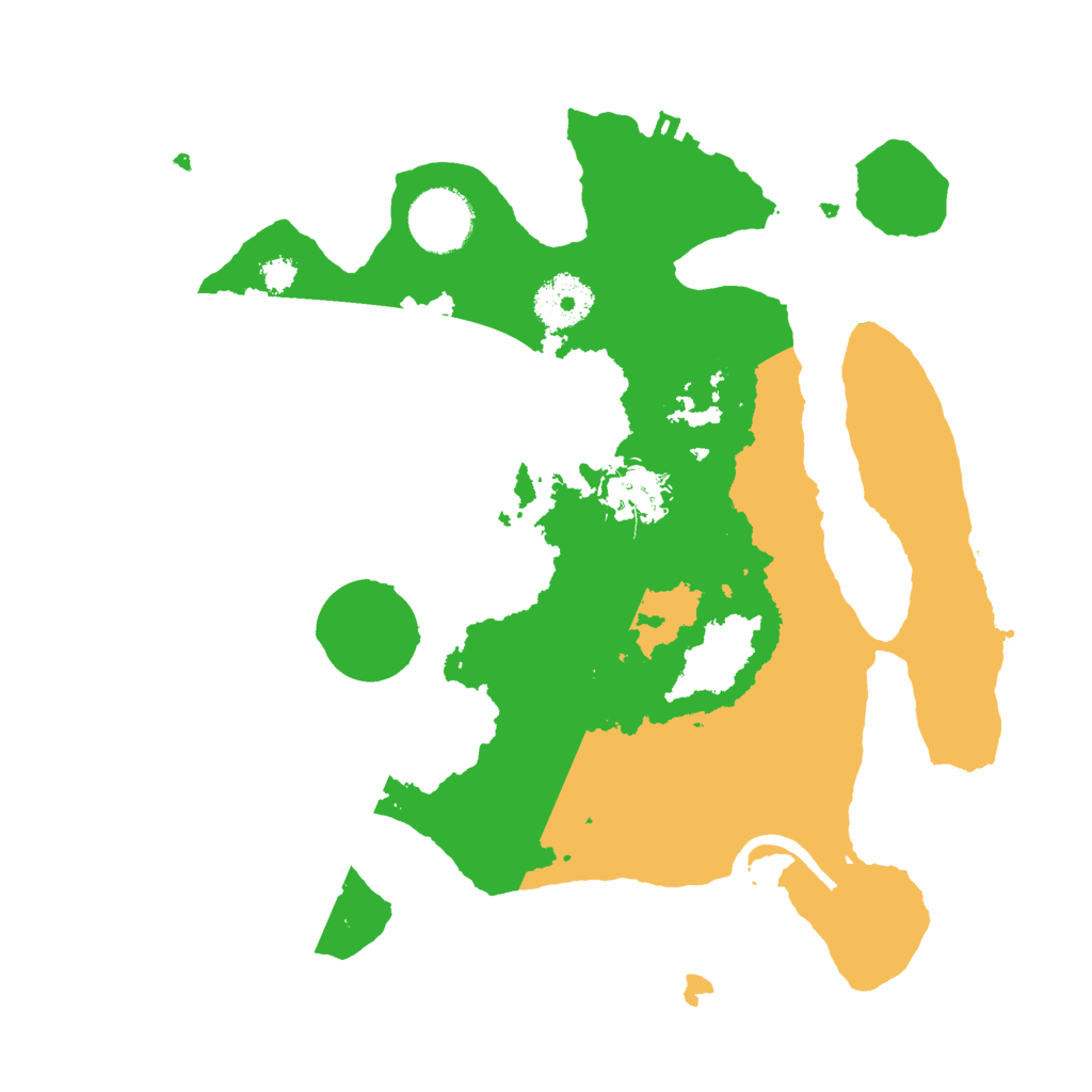 Biome Rust Map: Procedural Map, Size: 3000, Seed: 2063778480