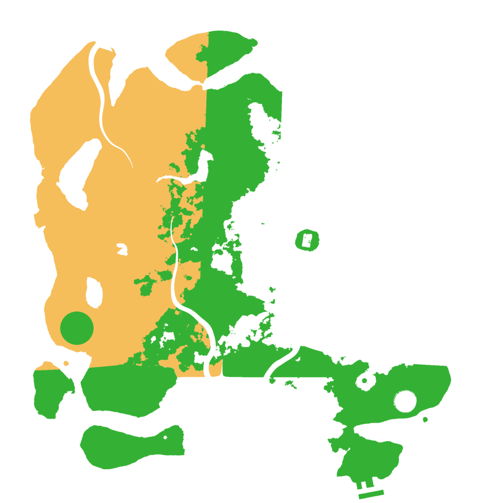 Biome Rust Map: Procedural Map, Size: 4000, Seed: 286854391