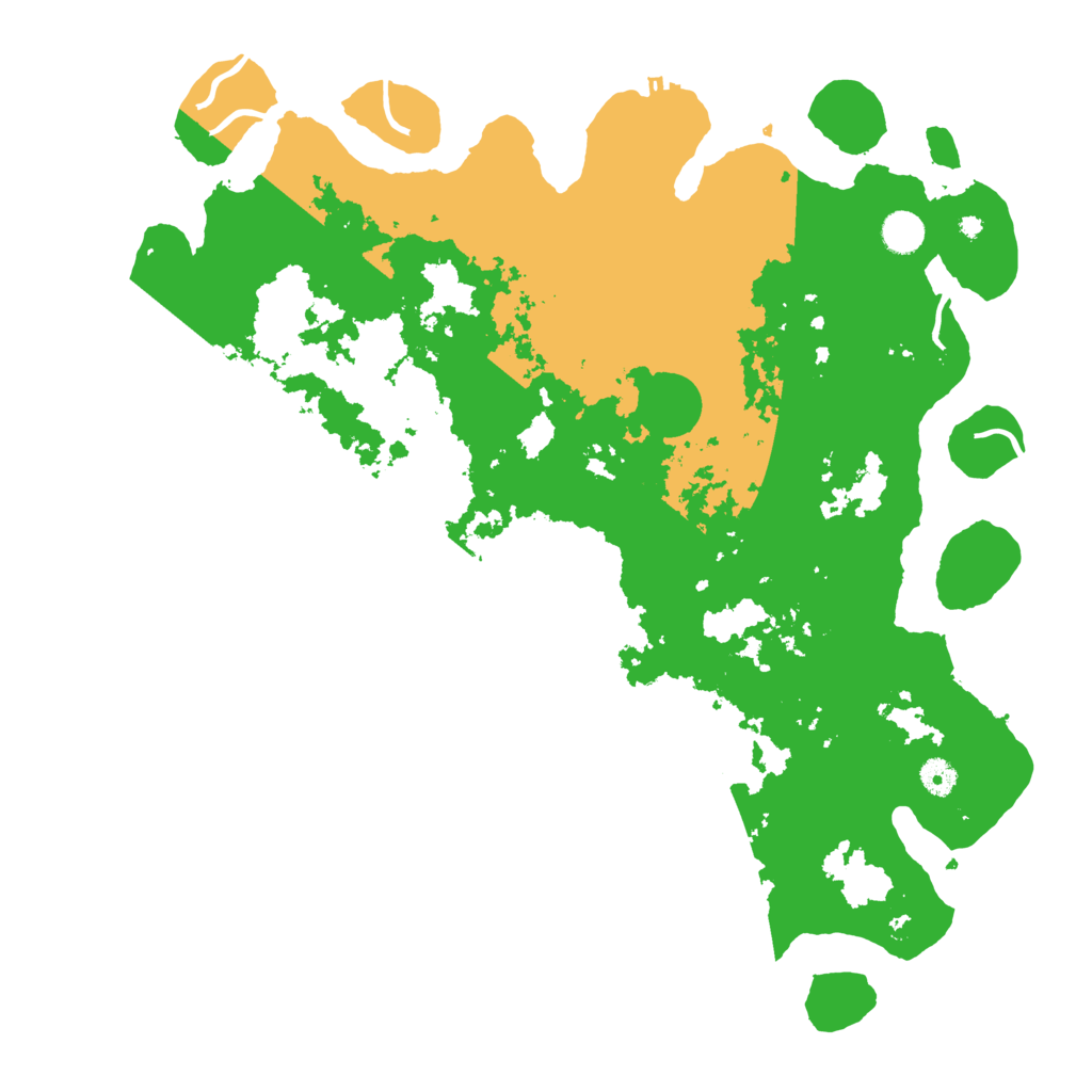 Biome Rust Map: Procedural Map, Size: 4500, Seed: 112233