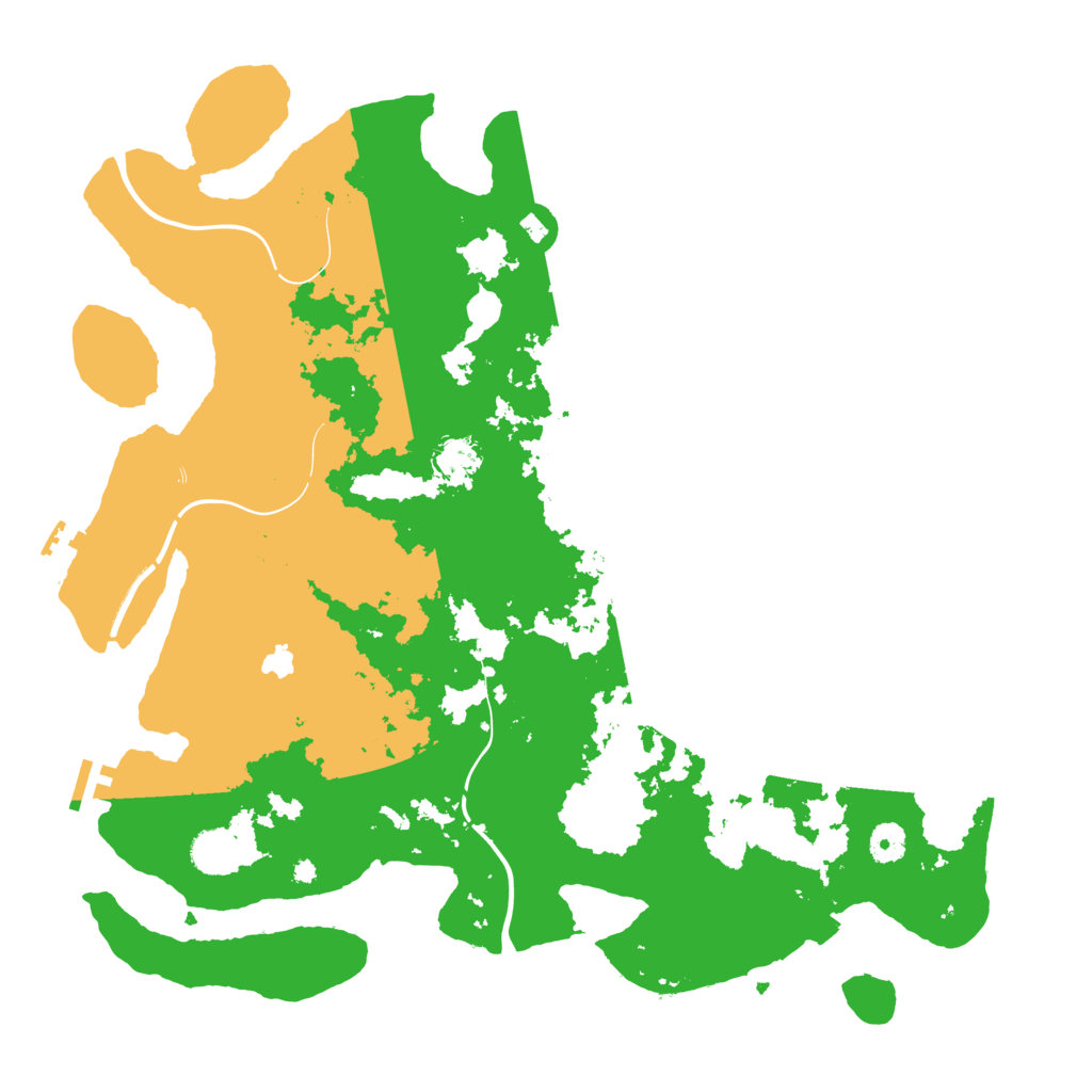 Biome Rust Map: Procedural Map, Size: 4250, Seed: 568115