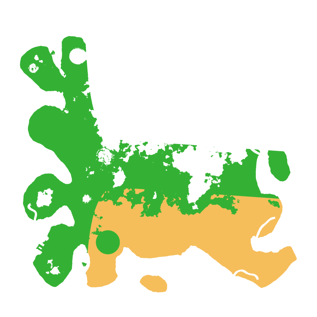 Biome Rust Map: Procedural Map, Size: 3500, Seed: 502