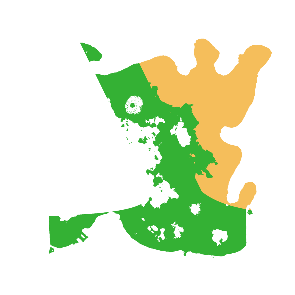 Biome Rust Map: Procedural Map, Size: 2475, Seed: 123456