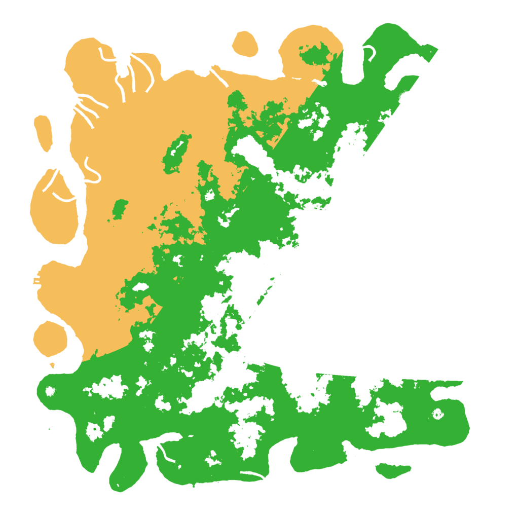 Biome Rust Map: Procedural Map, Size: 5000, Seed: 1420