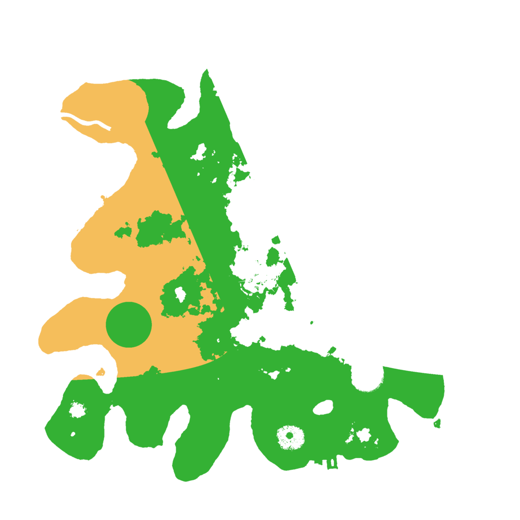 Biome Rust Map: Procedural Map, Size: 3000, Seed: 2005576626