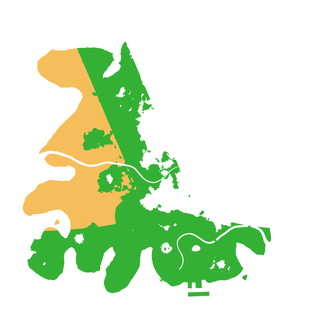 Biome Rust Map: Procedural Map, Size: 3000, Seed: 2005576626