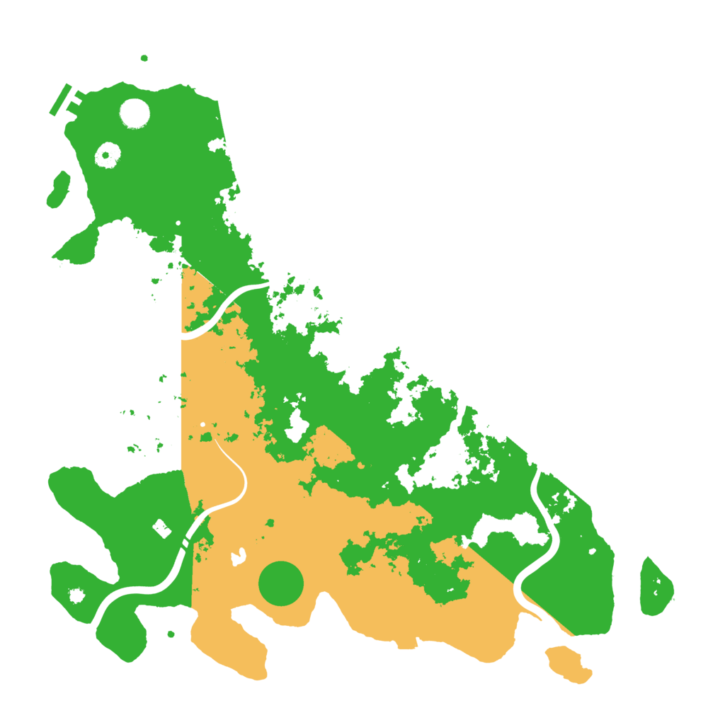 Biome Rust Map: Procedural Map, Size: 4250, Seed: 2467877