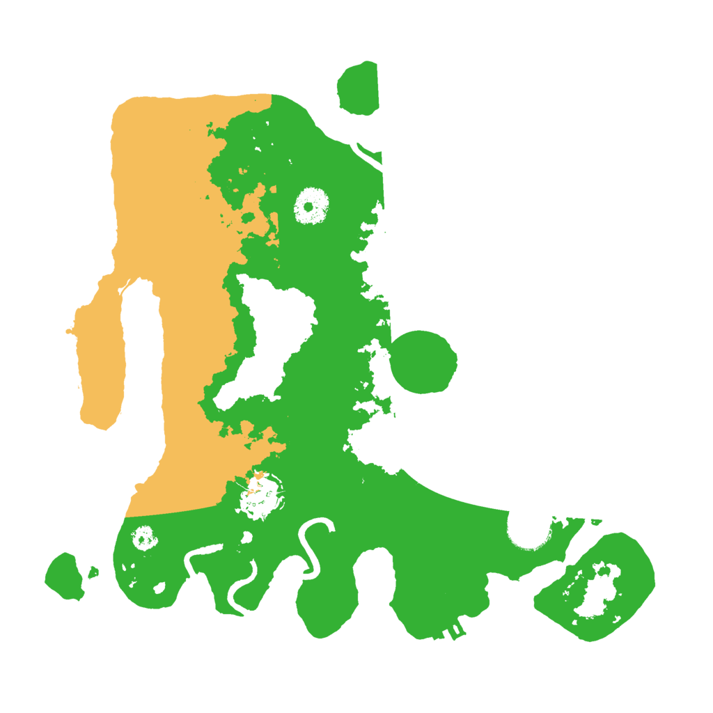 Biome Rust Map: Procedural Map, Size: 3000, Seed: 880287547