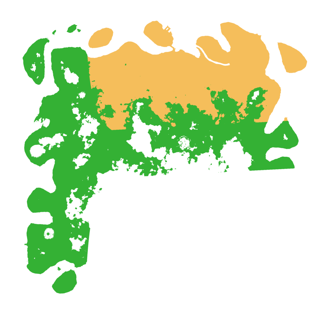 Biome Rust Map: Procedural Map, Size: 4500, Seed: 45908