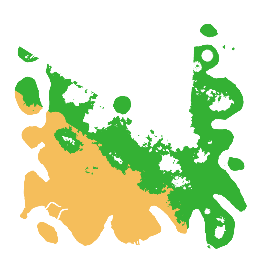 Biome Rust Map: Procedural Map, Size: 4050, Seed: 550555083