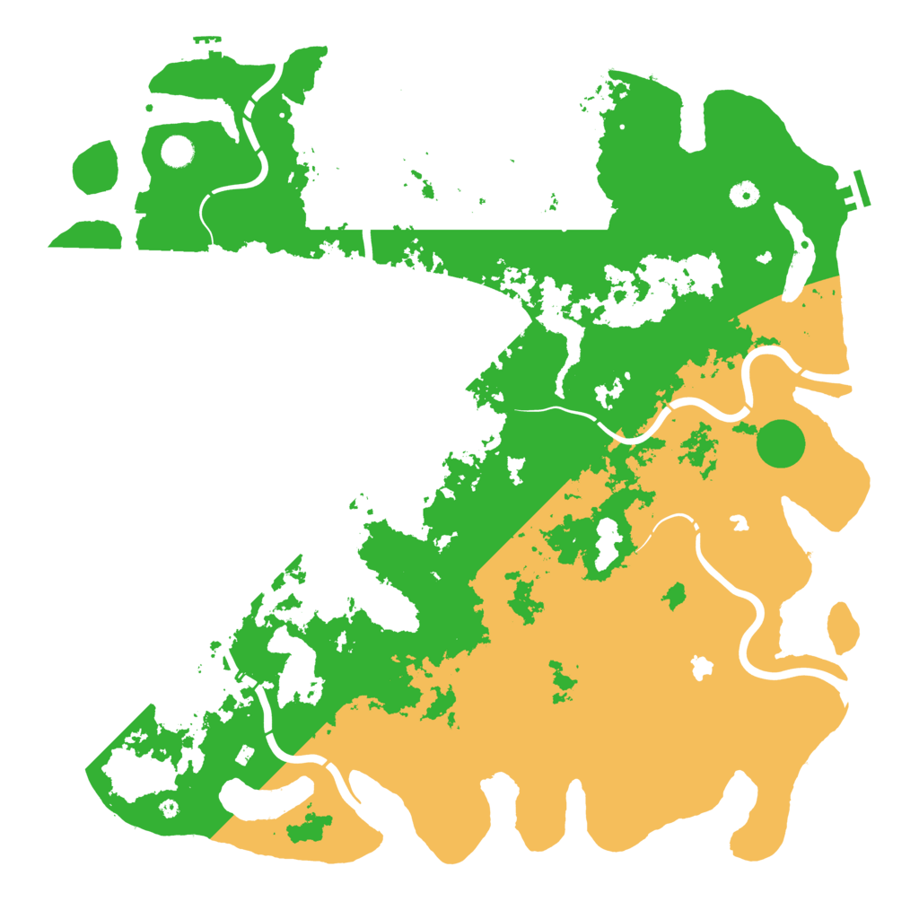 Biome Rust Map: Procedural Map, Size: 5000, Seed: 2089474823
