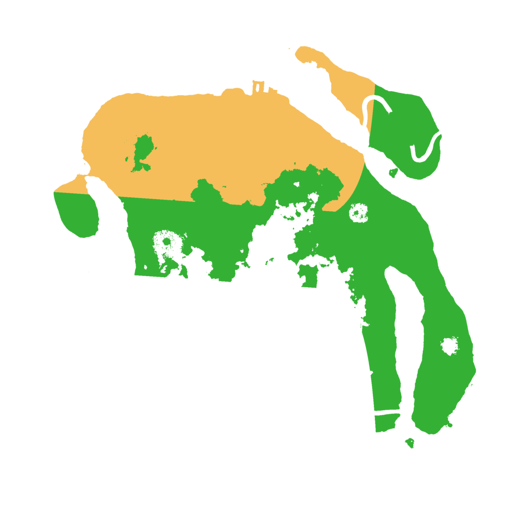 Biome Rust Map: Procedural Map, Size: 2700, Seed: 97430