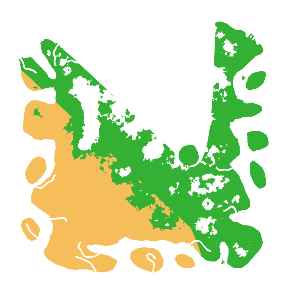 Biome Rust Map: Procedural Map, Size: 3950, Seed: 1685700080