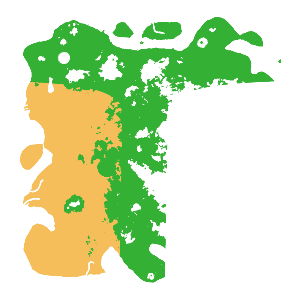 Biome Rust Map: Procedural Map, Size: 4500, Seed: 115935
