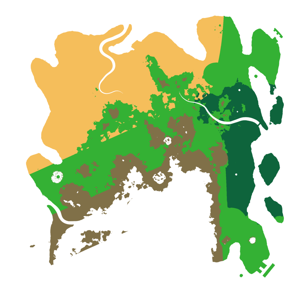 Biome Rust Map: Procedural Map, Size: 3850, Seed: 786565787