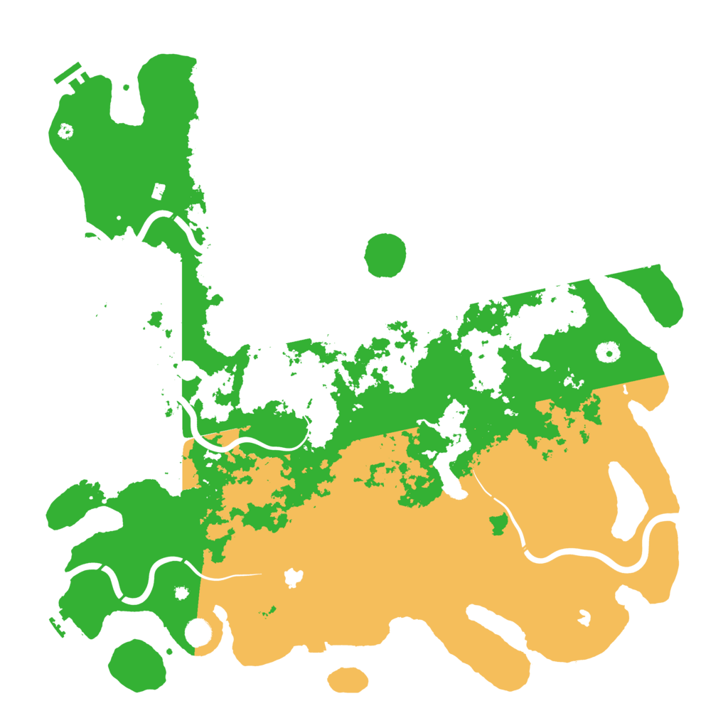 Biome Rust Map: Procedural Map, Size: 4800, Seed: 34117