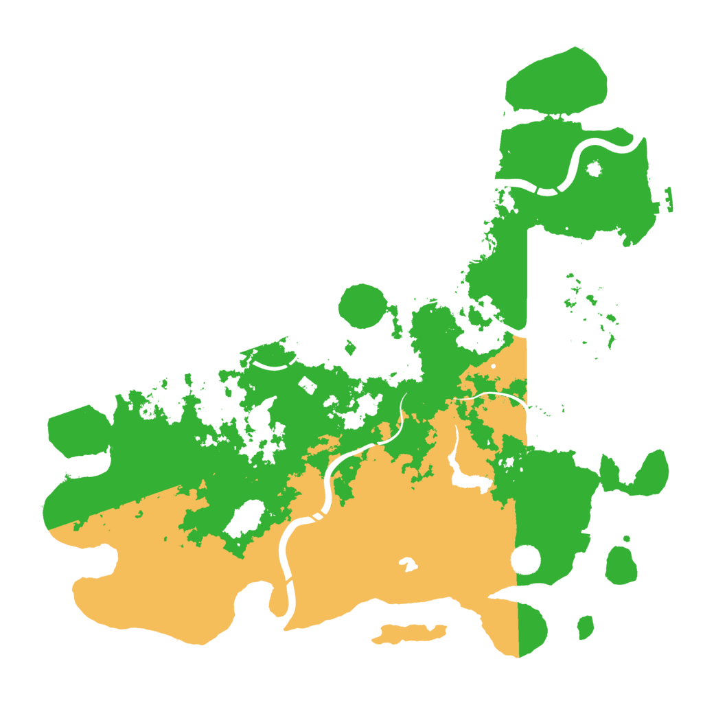 Biome Rust Map: Procedural Map, Size: 4250, Seed: 648252