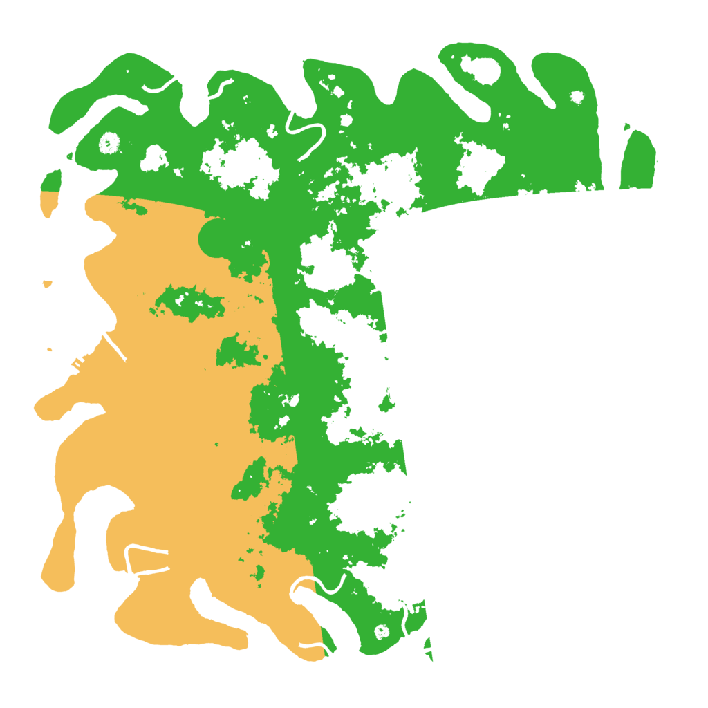 Biome Rust Map: Procedural Map, Size: 5000, Seed: 512395414