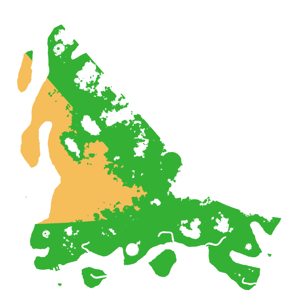Biome Rust Map: Procedural Map, Size: 4250, Seed: 715439874