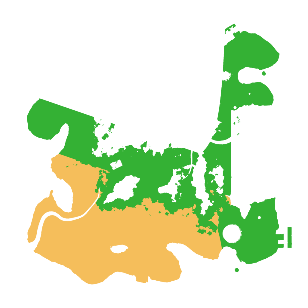 Biome Rust Map: Procedural Map, Size: 3000, Seed: 328787478