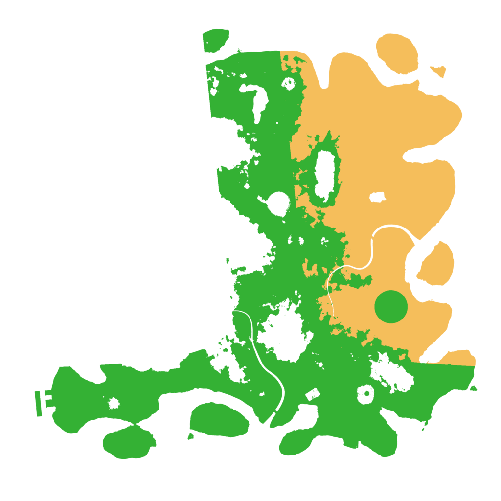 Biome Rust Map: Procedural Map, Size: 4000, Seed: 625641029