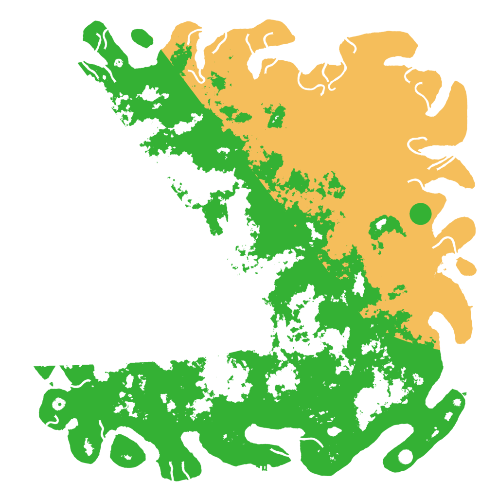Biome Rust Map: Procedural Map, Size: 6000, Seed: 447