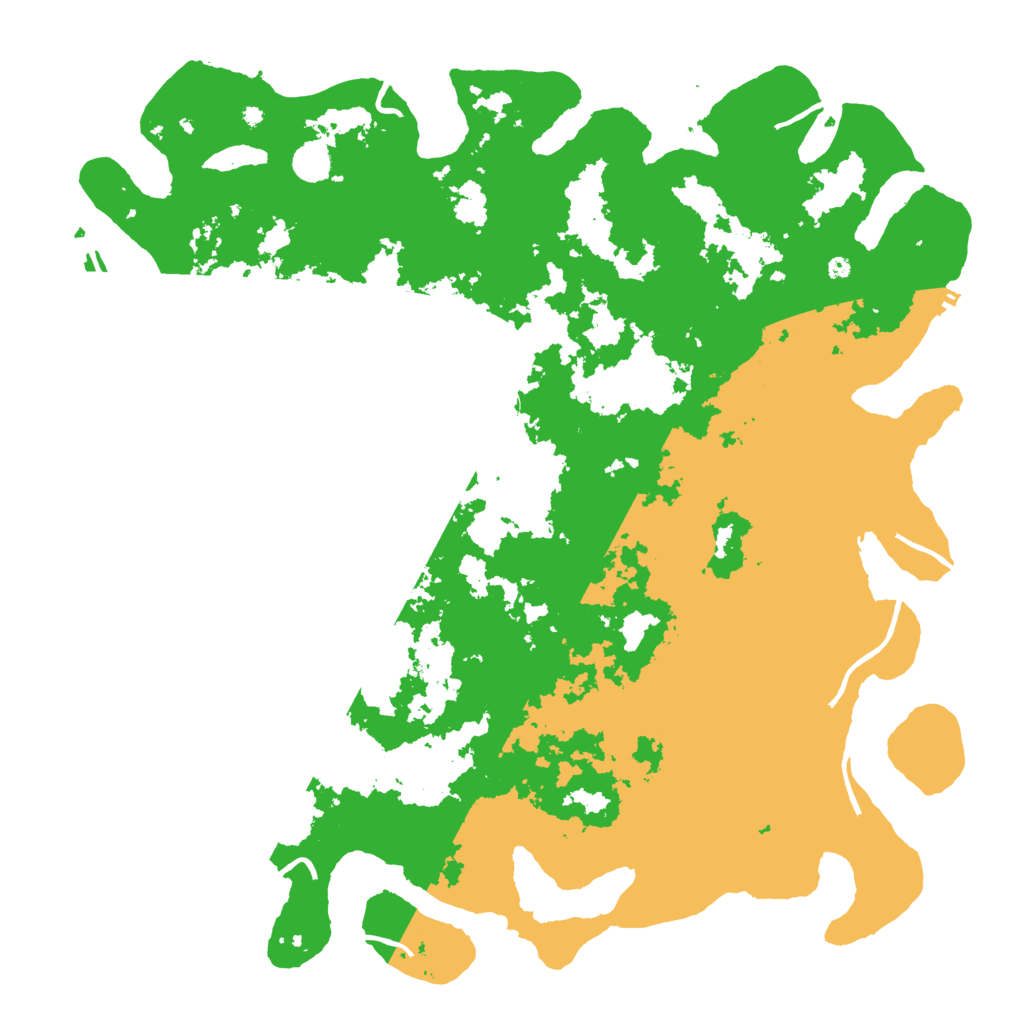Biome Rust Map: Procedural Map, Size: 4700, Seed: 157865