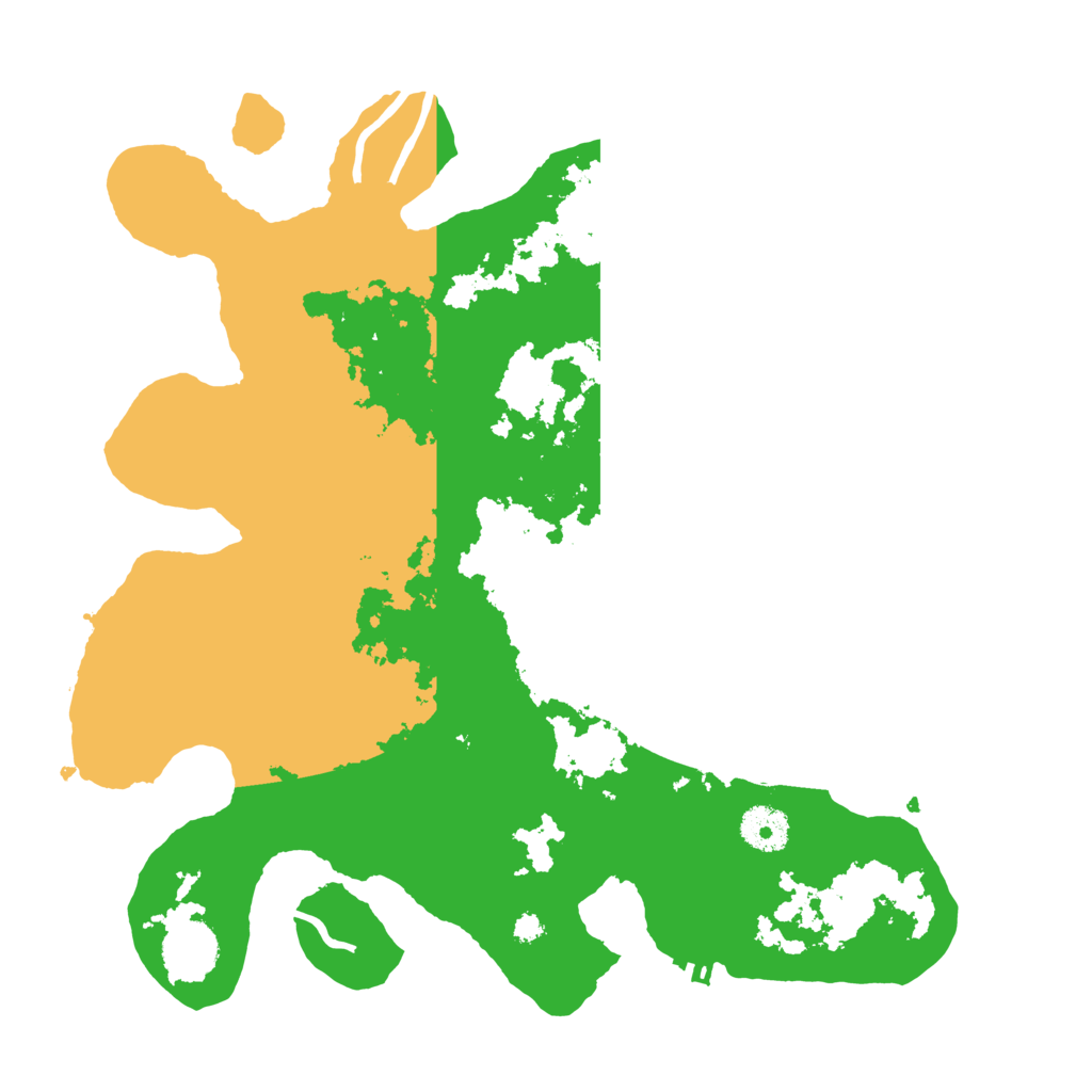 Biome Rust Map: Procedural Map, Size: 3500, Seed: 32328