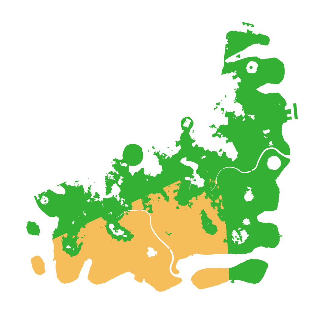 Biome Rust Map: Procedural Map, Size: 4000, Seed: 1265754895