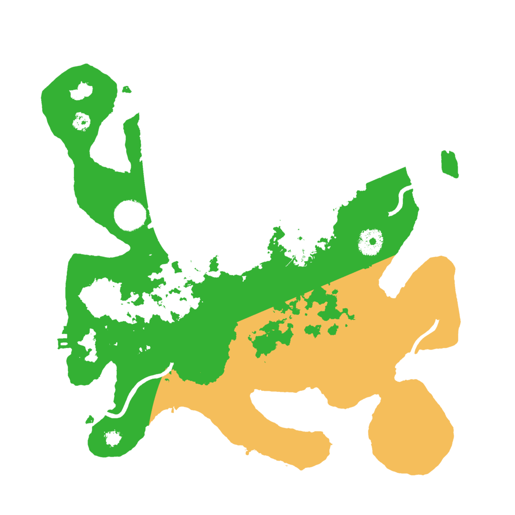 Biome Rust Map: Procedural Map, Size: 3000, Seed: 1940828311