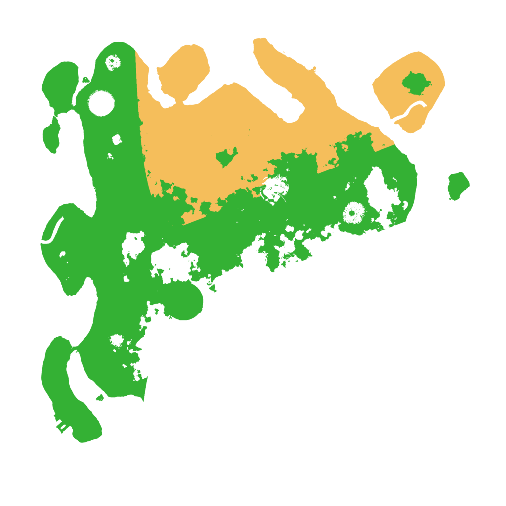 Biome Rust Map: Procedural Map, Size: 3500, Seed: 489247