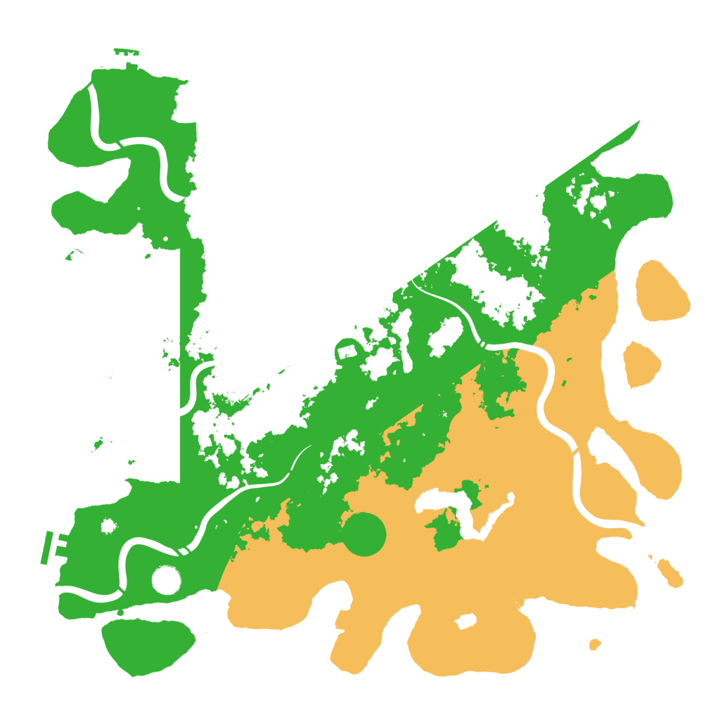 Biome Rust Map: Procedural Map, Size: 4349, Seed: 1179983088