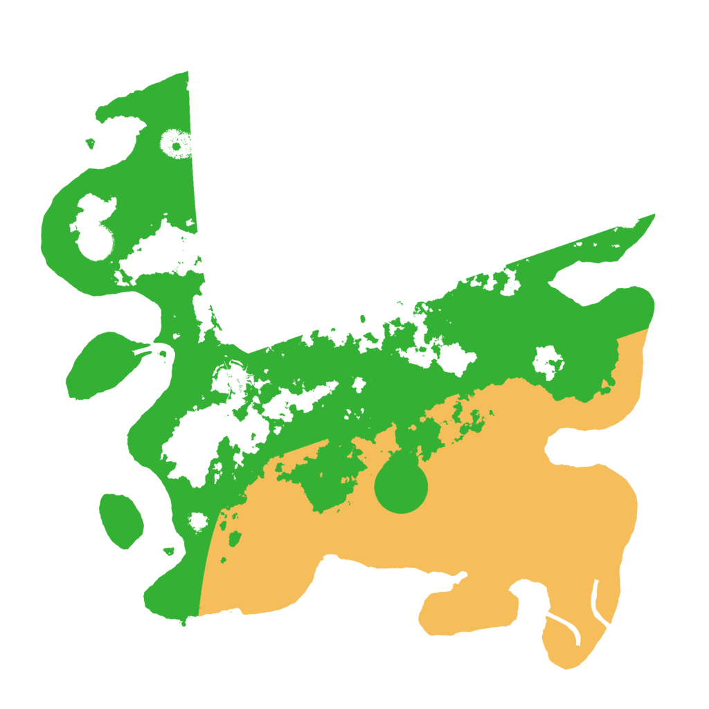 Biome Rust Map: Procedural Map, Size: 3500, Seed: 65