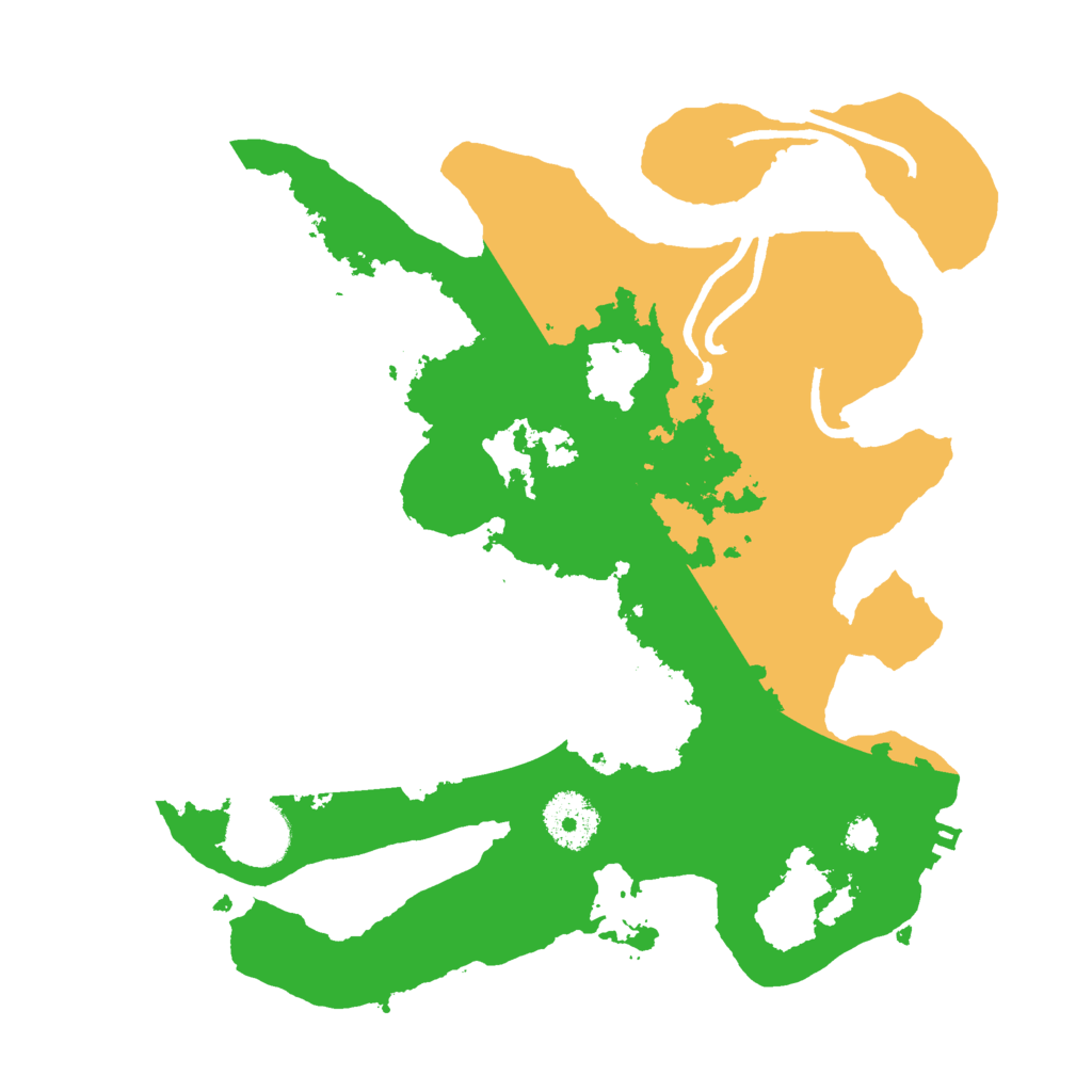 Biome Rust Map: Procedural Map, Size: 3000, Seed: 1668804476