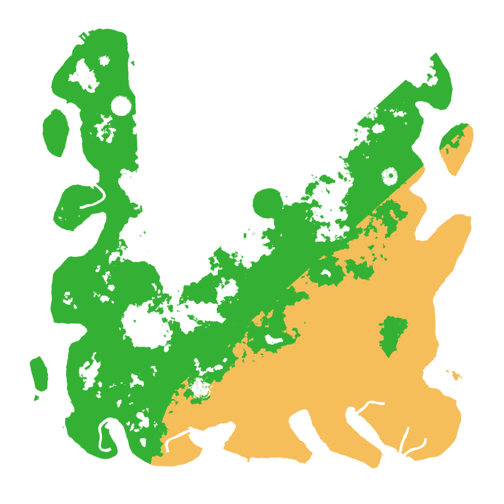 Biome Rust Map: Procedural Map, Size: 4500, Seed: 290098009