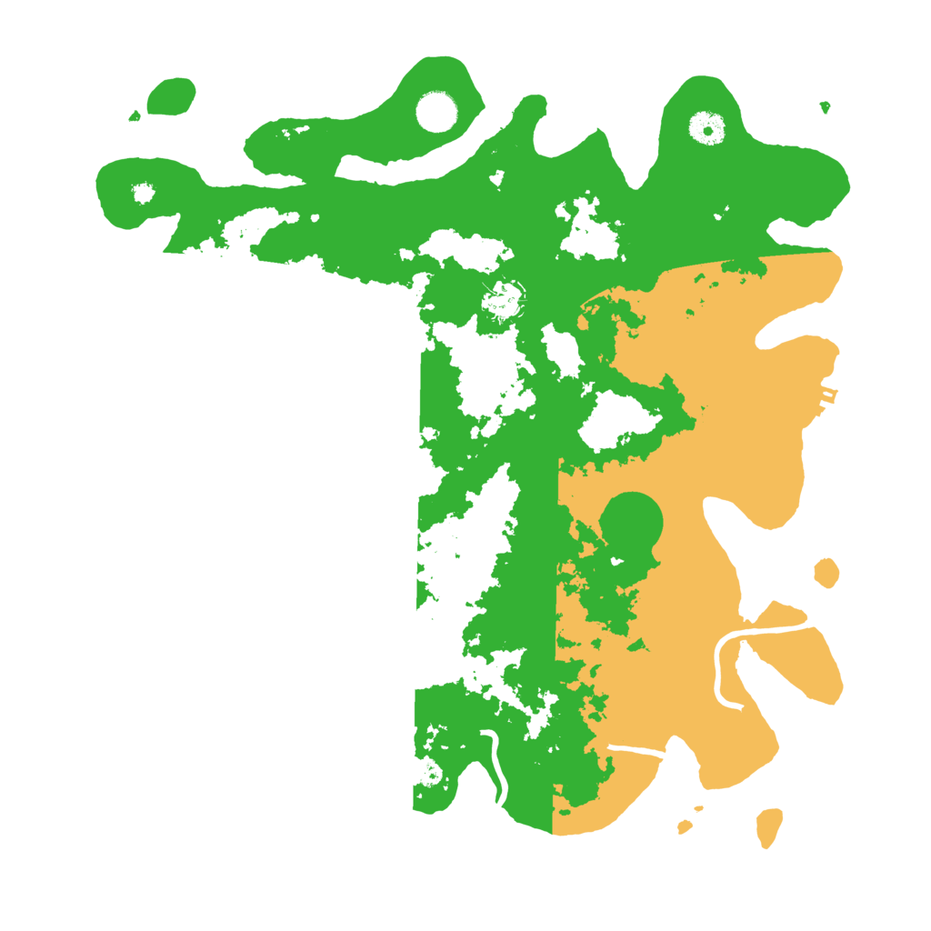 Biome Rust Map: Procedural Map, Size: 4000, Seed: 3547