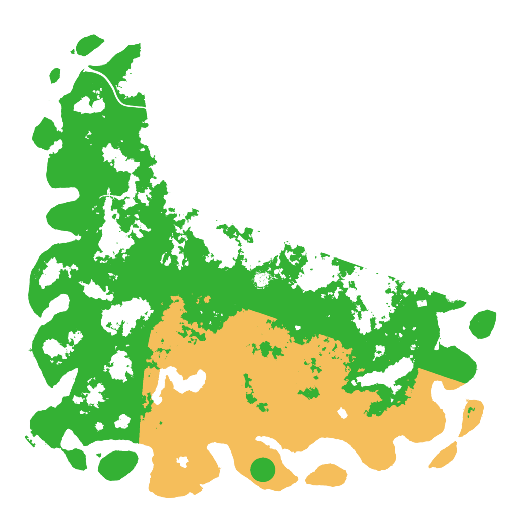Biome Rust Map: Procedural Map, Size: 5550, Seed: 1921681250