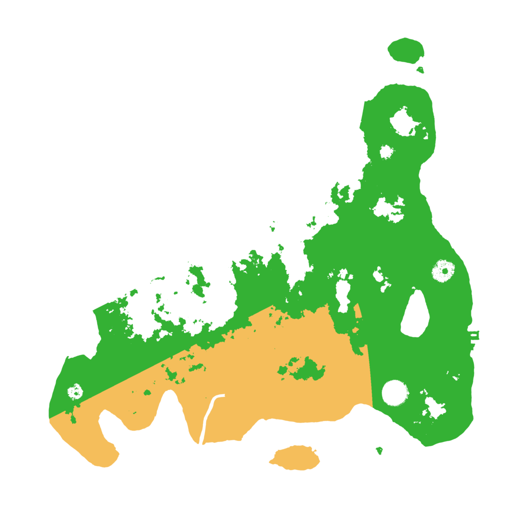 Biome Rust Map: Procedural Map, Size: 3500, Seed: 1973951928