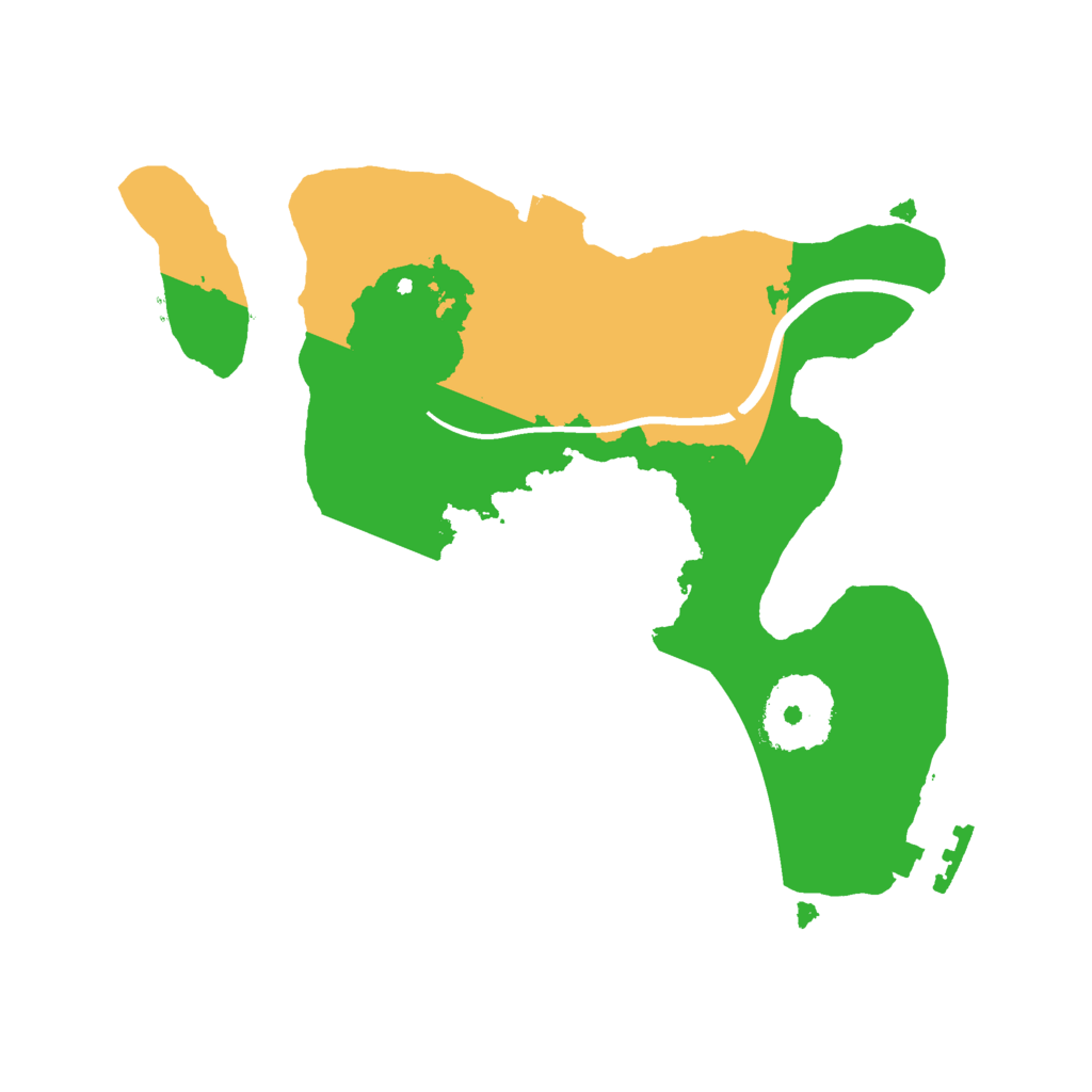 Biome Rust Map: Procedural Map, Size: 2250, Seed: 812036765