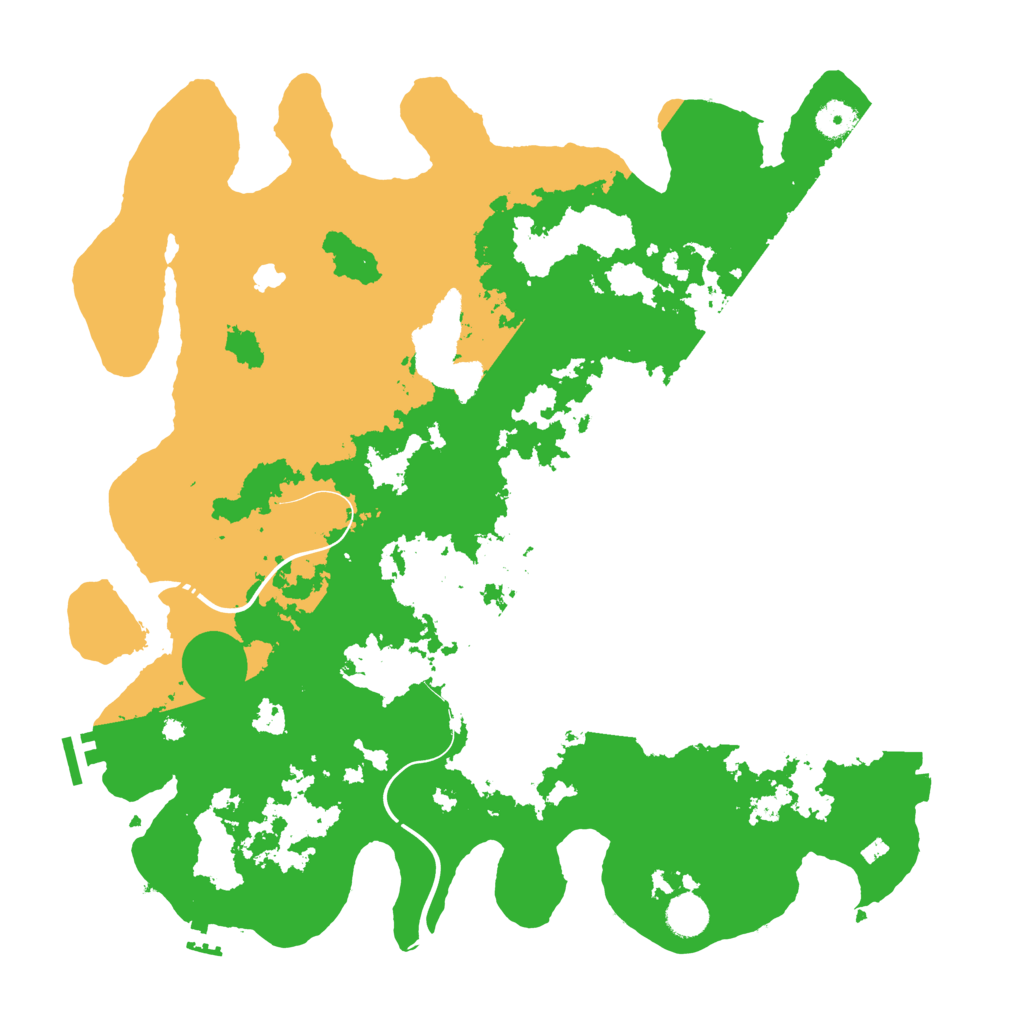 Biome Rust Map: Procedural Map, Size: 4250, Seed: 576853