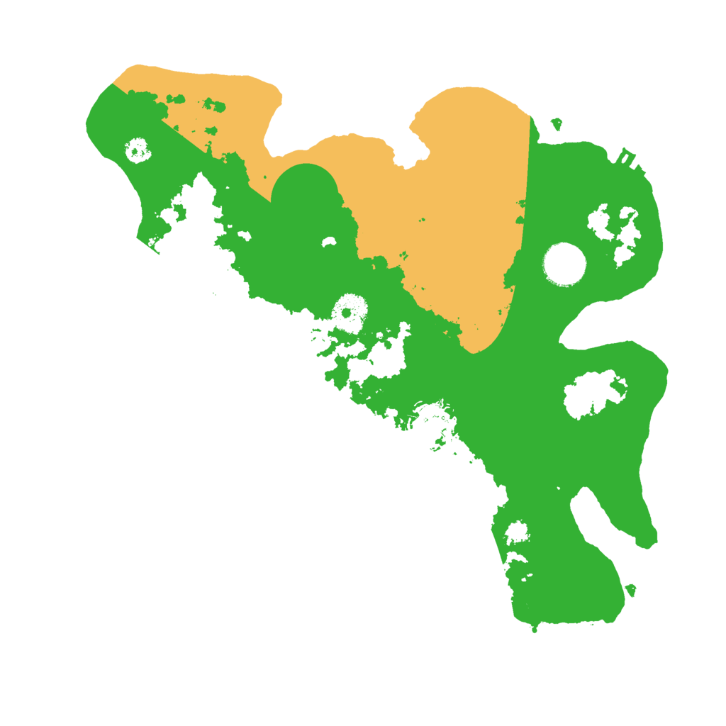 Biome Rust Map: Procedural Map, Size: 3000, Seed: 101145693