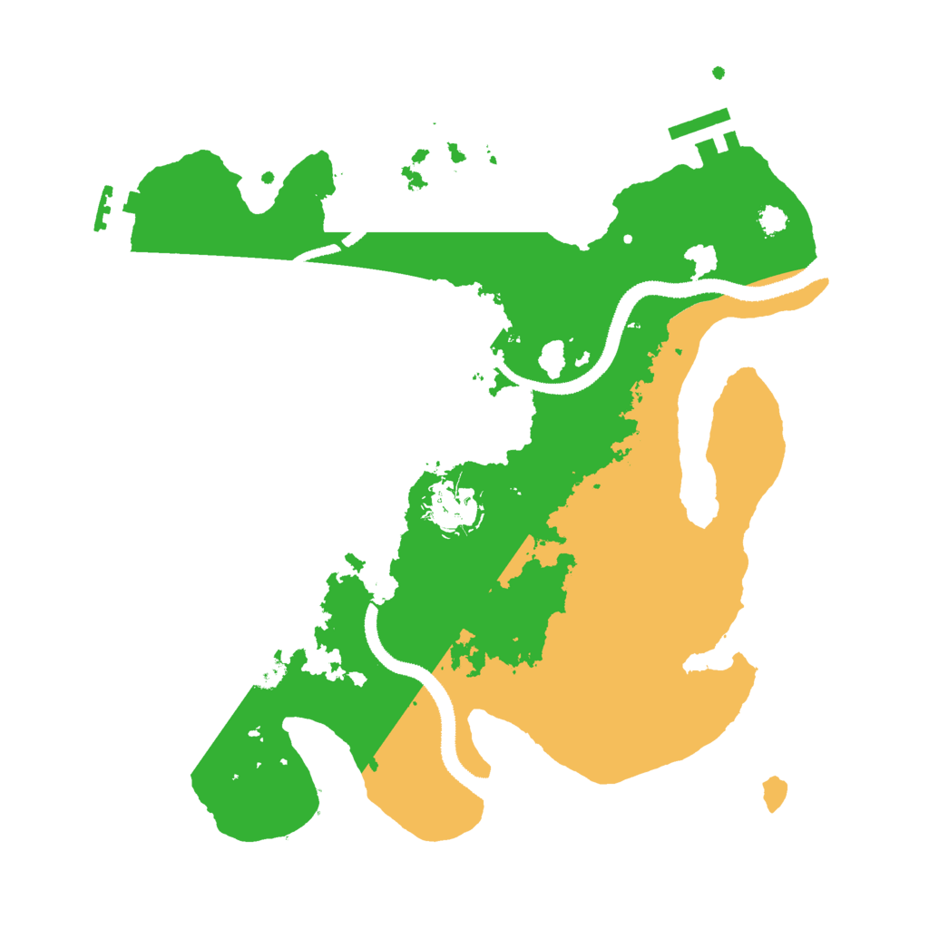 Biome Rust Map: Procedural Map, Size: 3000, Seed: 78914