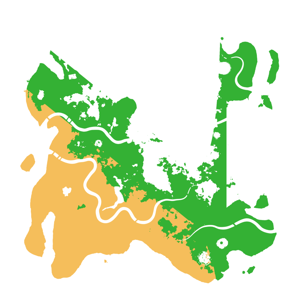 Biome Rust Map: Procedural Map, Size: 4250, Seed: 42345