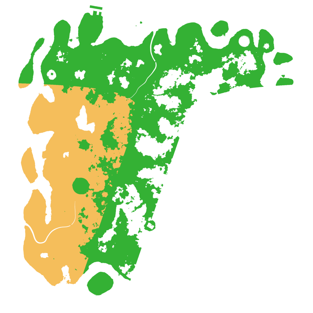Biome Rust Map: Procedural Map, Size: 5000, Seed: 177