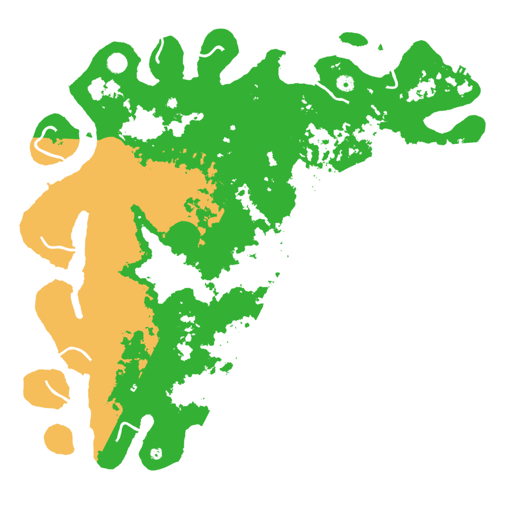Biome Rust Map: Procedural Map, Size: 4500, Seed: 1898662